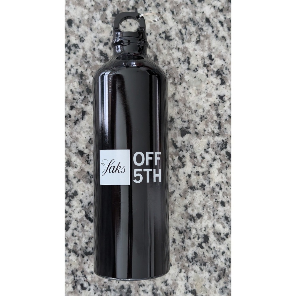 Saks Off 5th Water Bottle, black